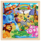 100 pieces - forest animals