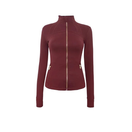 Lulu Same Yoga Clothing Women's Defina Top Fitness Jacket Spring Sports Jacket Scrub Hooded Sun Protection Clothing