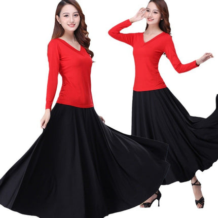 6m Large Swing Skirt Square Dance Skirt Dance Skirt Dance Skirt Milk Silk Skirt Long Skirt Ballroom Dance Skirt