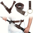 Brown three-piece set