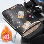 [waterproof cover set] love dog-black / One size fits all