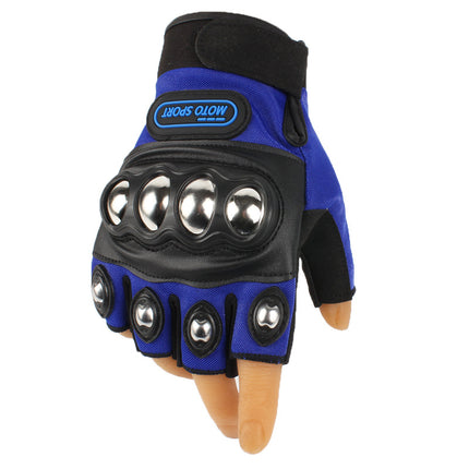 Tactical half-finger gloves men's summer riding off-road motorcycle racing equipment non-slip protective gloves