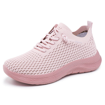 Shoes for Women, New Summer Style, Breathable Casual Shoes, Fashionable Cross-Border Soft-Soled Couple's Lace-Up Sneakers