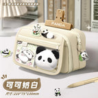 Cocoa milk white pencil case (separate pencil case)
