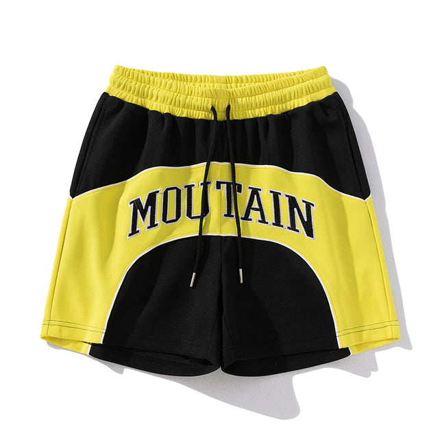26Ss New American-Style Basketball Shorts, Knee-Length Training Sports Pants, Summer Loose High-Street Retro Breathable Shorts