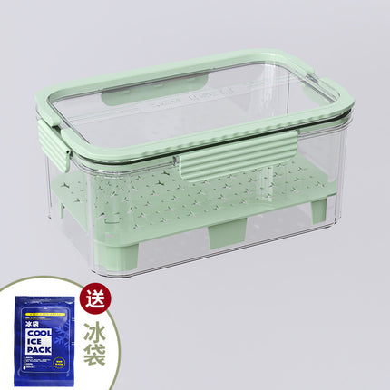 Patent manufacturers portable fresh-keeping box refrigerator fresh-keeping box lunch box outdoor picnic basket snacks fruit storage box