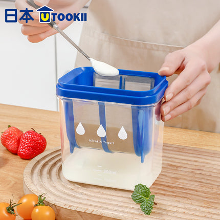 Cross-border yogurt filter homemade Greek yogurt machine cold extraction whey separator cheese soy milk cleaning net artifact