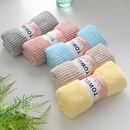 Absorbent Towels Are Faster Drying Than Pure Cotton, Face Towels for Men and Women, Adult Hair Drying Towels, Coral Velvet Bath Towels, Couples' Absorbent and Quick-Drying Towels