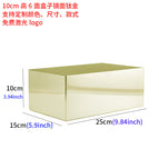 10cm mirror titanium