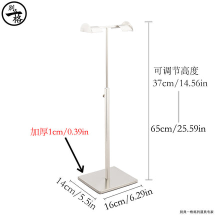 Cross-Border Exclusive Supply of Stainless Steel Bag Racks, Bag Display Racks, Bag Supports, Bag Racks for Stores, Adjustable Handbag Stands