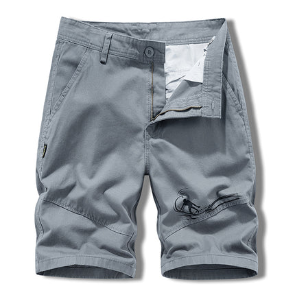 Tooling Shorts Men's Summer Japanese Tooling All-match Solid Color Five-point Pants Men's Beach Casual Pants Men's Pants Summer