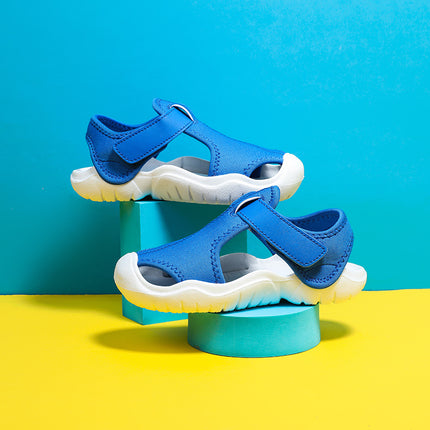 Cross-border Hot New Summer Children's Sandals Light Elastic Casual Student Shoes Soft Sole Baby Shoes Beach Shoes