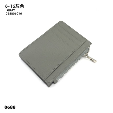 Double-sided Driver's License Multi-card Slot Genuine Leather Zipper Card Bag Top Layer Cowhide Men's Thickened Light Luxury Women's Small Coin Purse Case