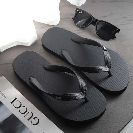 2024 cross-border one free shipping summer new candy-colored men's flip-flops casual beach anti-slip sandals