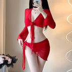 Red (excluding head flower) / Please take photos for wholesale [one size fits all]