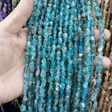 8-10mm natural stone loose beads amethyst agate straight hole gravel diy jewelry accessories amorphous beads