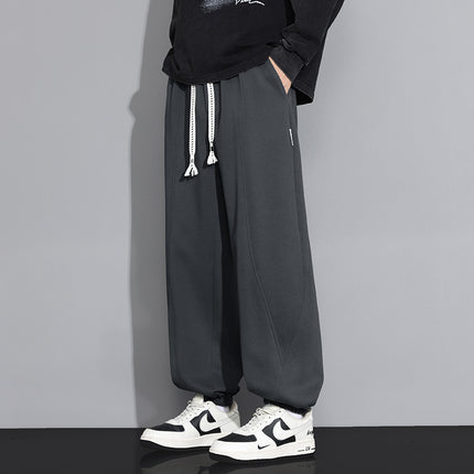 2025 New Casual Pants Men's Spring and Autum Loose Plus Size Youth Leggings Sports Pants Men's Autum