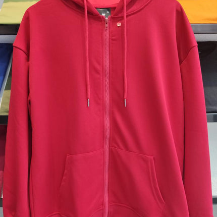 Twill Zipper Hooded Sweater Spring and Autumn Class Clothes Custom Printed Logo Hooded Sweater Custom Printed Hoodie