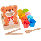 8 colors (plastic cup) feeding game 0.6kg