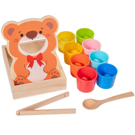 Montessori color cognitive teaching aids baby fine motor training children Montessori early education educational toys 2 years 1