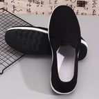 black cloth shoes / 35