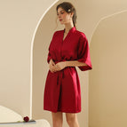 Light plate-wine red (half sleeve) / M