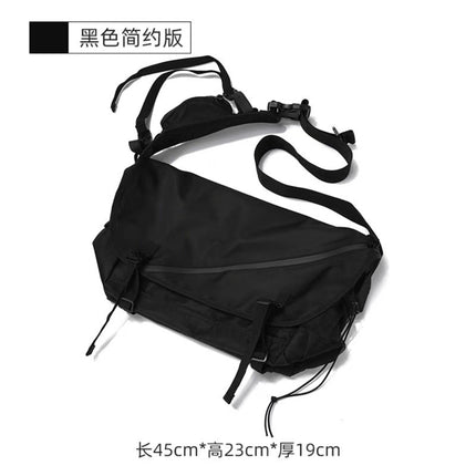 Wholesale Fashion Shoulder Bags for Men, Trendy Single-Shoulder Bags, Japanese-Style Crossbody Bags, Trendy Brand Laptop Bags, Large-Capacity Backpacks, Functional Bags for Women