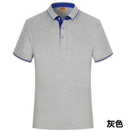 Catering Waiter Work Clothes T-Shirt Hot Pot Milk Tea Fast Food Supermarket Hotel Barbecue Restaurant Work Clothes Short-Sleeved Printing