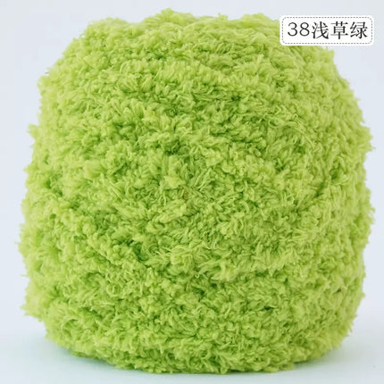 3 strands of coral fleece baby scarf coarse wool hand woven towel line baby sweater in stock wholesale