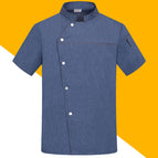 [Denim blue] short sleeve / XL/175