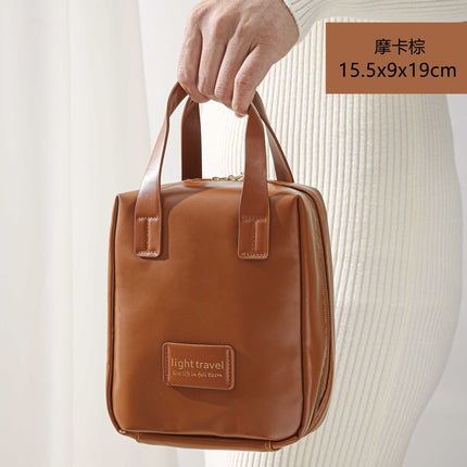 Travel portable cosmetic bag large capacity high-end feeling ins style high-value shell portable storage bag a batch