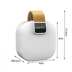 Plastic storage box (white)