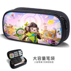 Waterproof-scratch-proof-non-fading-large-capacity three-layer pencil case / B44177