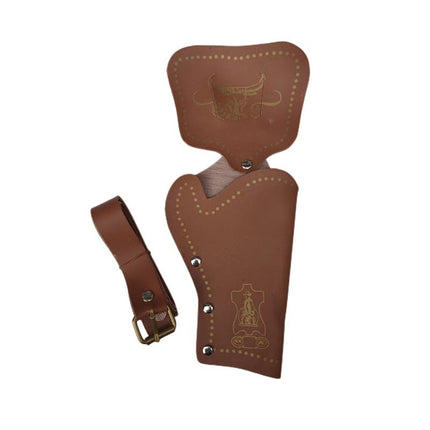 Samurai Costume Props Silver Gold Cowboy Gun Children's Weapons Toys Western Cowboy Weapons Revolver Pistol Scarf