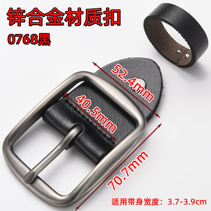 Men's Belt Buckle Pin Buckle Belt Buckle Head Waist Trousers Belt Buckle Head Leather Belt Belt Buckle Fittings