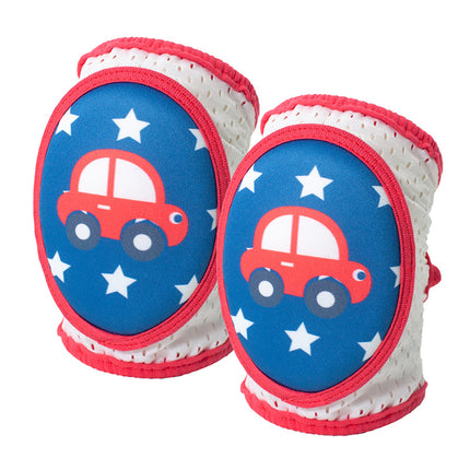 Children's knee pad adjustable elbow pad infant crawling protective gear toddler anti-fall artifact mesh breathable knee pad cover