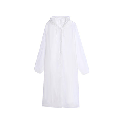 Military Training Raincoat Long Full Body Thickened Portable Men's and Women's Children's Compressed Poncho Raincoat Transparent Poncho Cross-Border