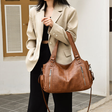 Cross-Border Best-Selling Women's Bags, High-End Tote Bags, Versatile Large-Capacity Mom-Style Bags, Women's Handbags, Elegant Handbags