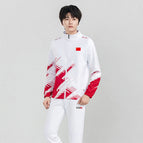 Red-White Pants [Autumn]] / XS