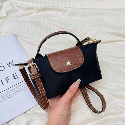Cross-border Nylon Dumpling Bag 2025 New Niche Design Dragon Mini Xiang Handbag High-grade Shoulder Crossbody Bag