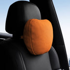 Perforated orange headrest single