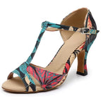 Summer blue 6cm heel (indoor fur bottom) / 34