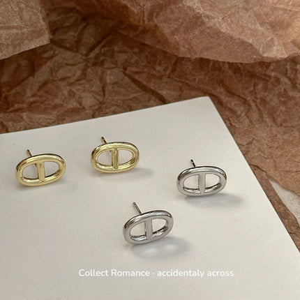 Pig Nose Metal Earrings New 2024 Explosions Niche Unique Internet Celebrity Earrings Fashion Elegant All-match Earrings