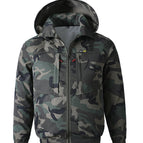Air-conditioned clothing with hood, new green camouflage, no accessories included / 165