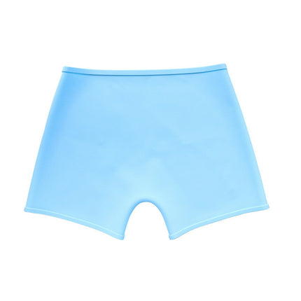 New Women's Silicone Swimming Trunks Summer Menstrual Swimming Waterproof Leak-proof Pants Silicone Stretch Boxer Briefs
