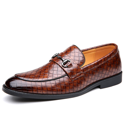2024 Summer New Men's Shoes Shrimp Skin Simple Fashion Lightweight Soft Bottom All-match Young Men's plus size 48