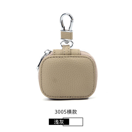 New Genuine Leather Key Case Small Mini Top Layer Cowhide Waist Hanging Key Bag Household Unisex Key Case
