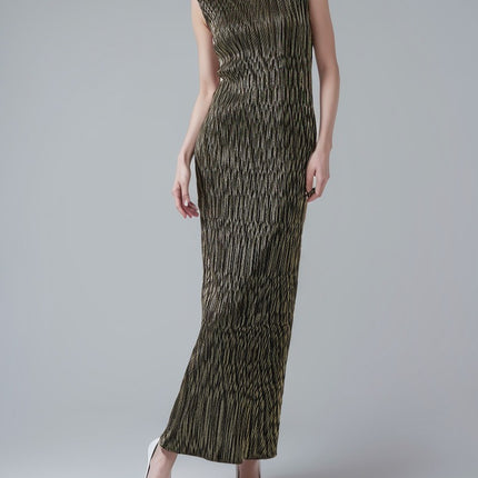 High-grade banquet tassel one-step vest dress two-piece cross-border European and American women's fashionable elegant dress