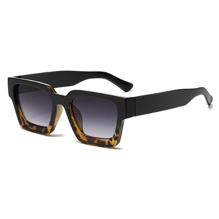 2026 Export Hot-Selling Square Sunglasses with Black Frame, Sun Protection, Uv Protection, Universal, Stylish and Fashionable Sunglasses