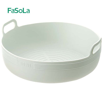 FaSoLa Baking Air Fryer Silicone Baking Pan Household Oven Special Pad Barbecue Plate Cake Baking Silicone Pad